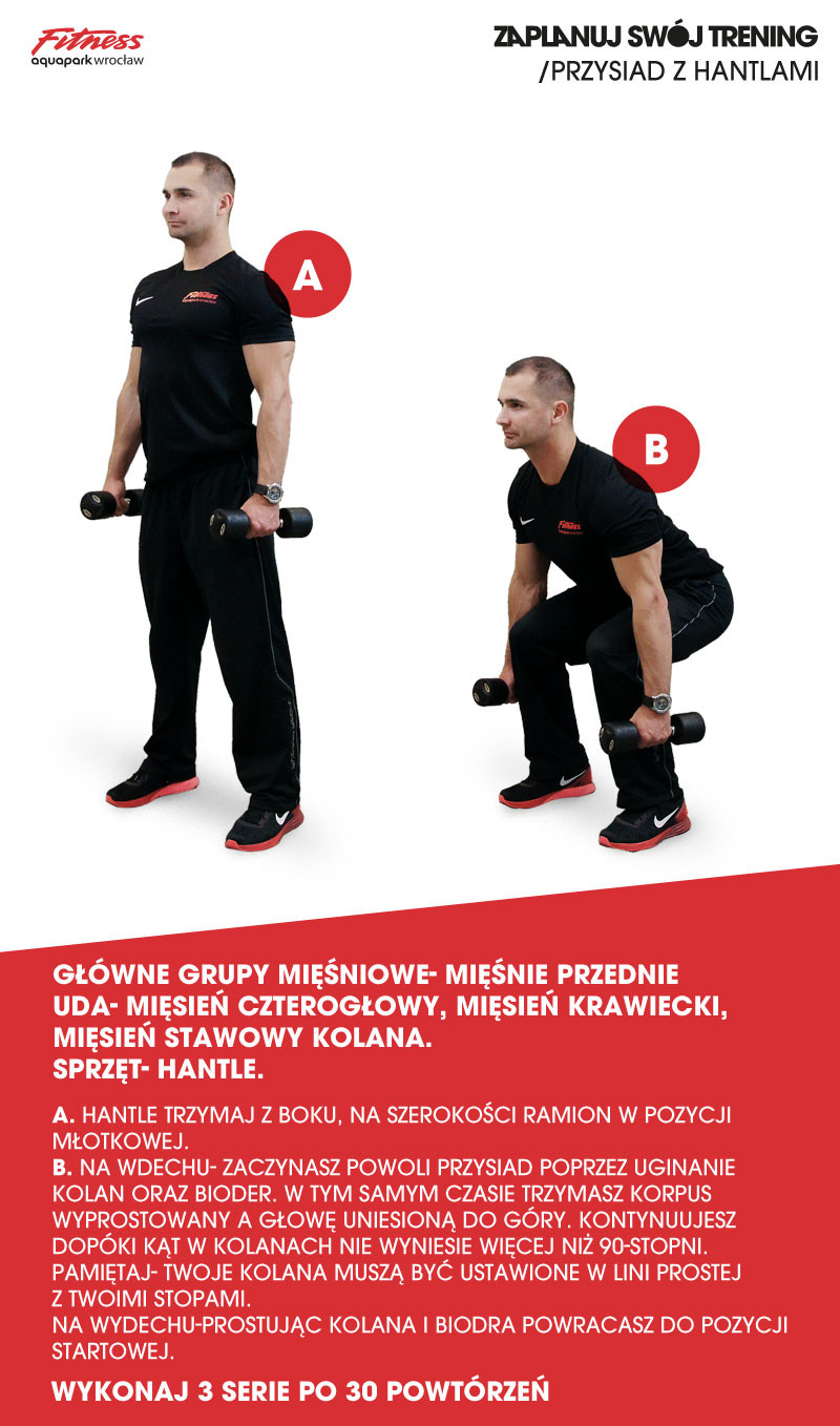 Plan treningowy - mocne uda