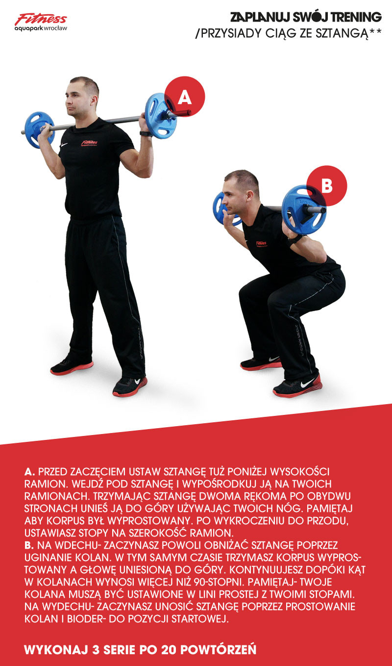 Plan treningowy - mocne uda