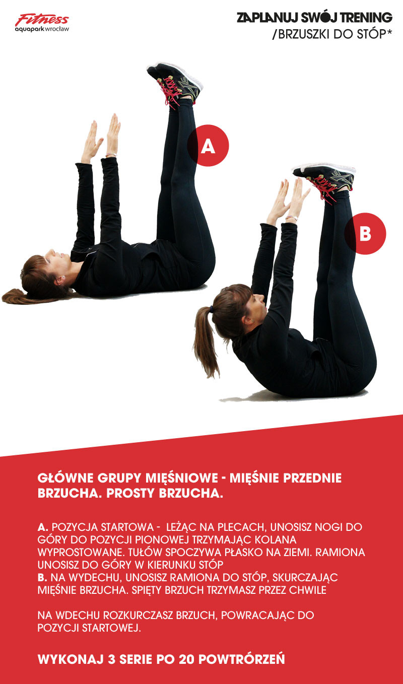 Plan treningowy - płaski brzuch