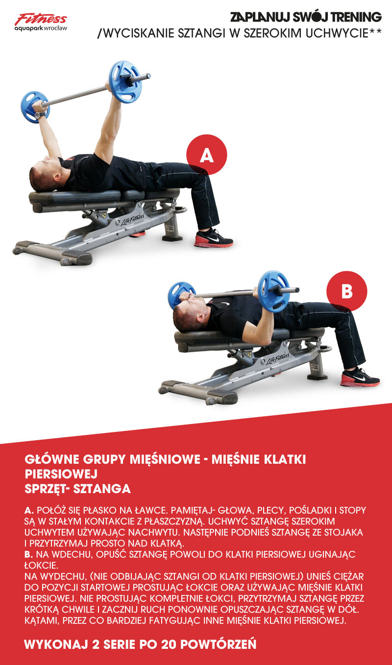 Plan treningowy - klatka piersiowa