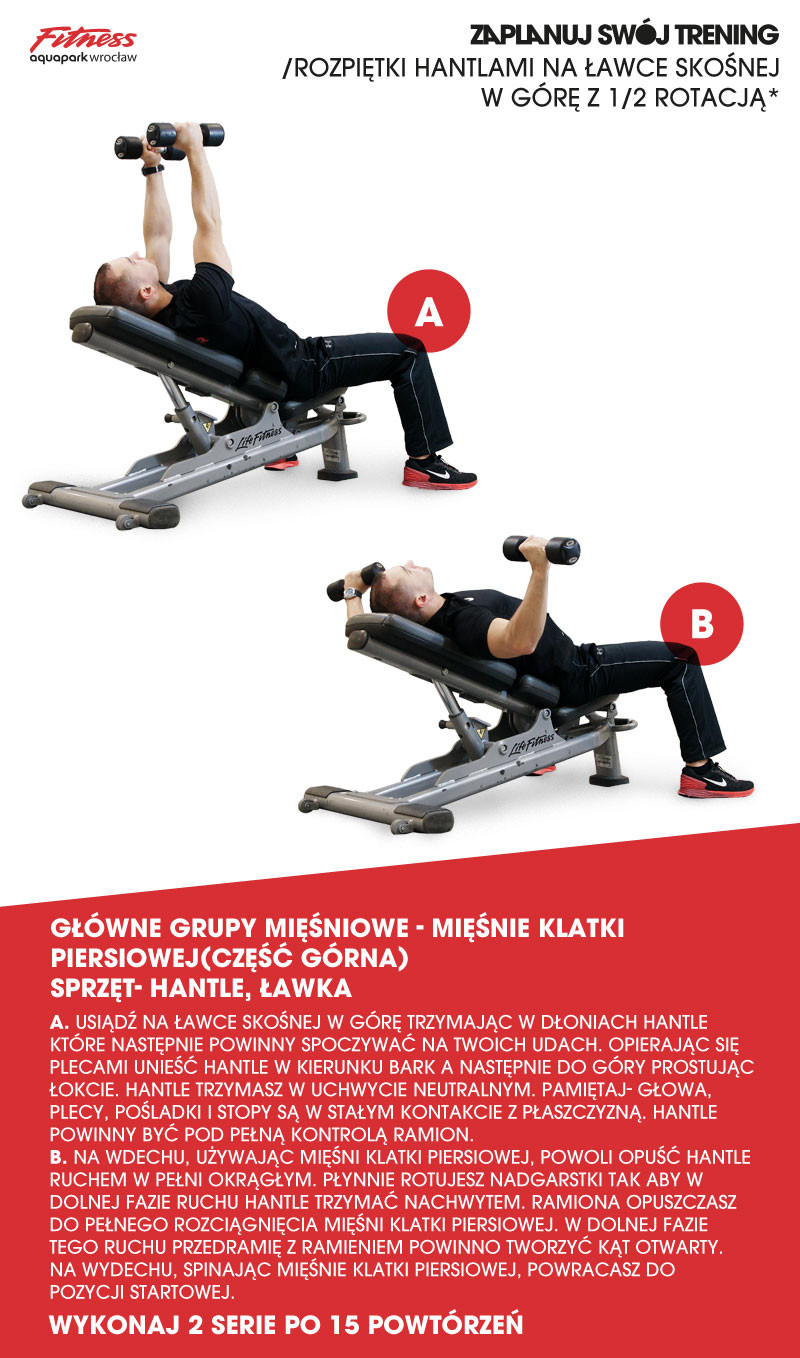 Plan treningowy - klatka piersiowa