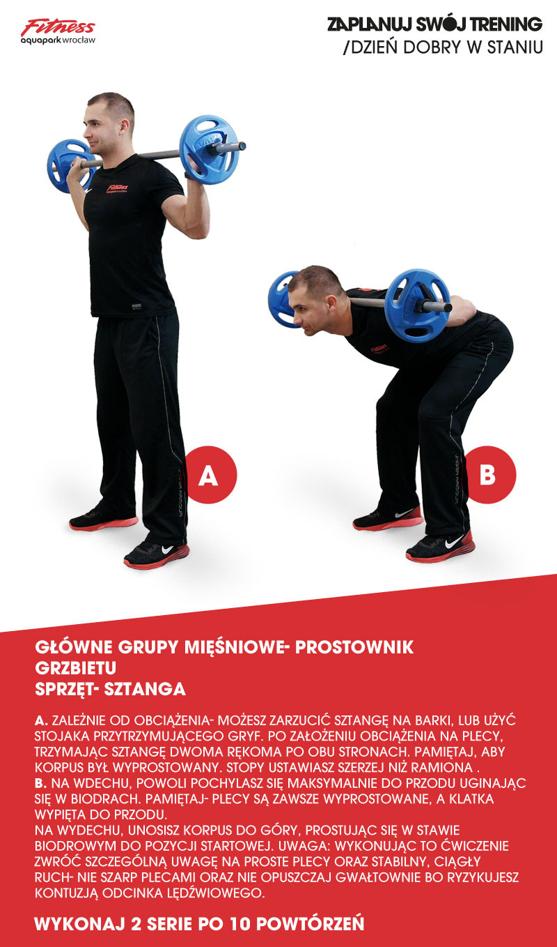 Plan treningowy - mocne plecy